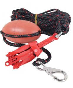 Kayak Folding Anchor Kit with 10m Rope Bag 0.7kg