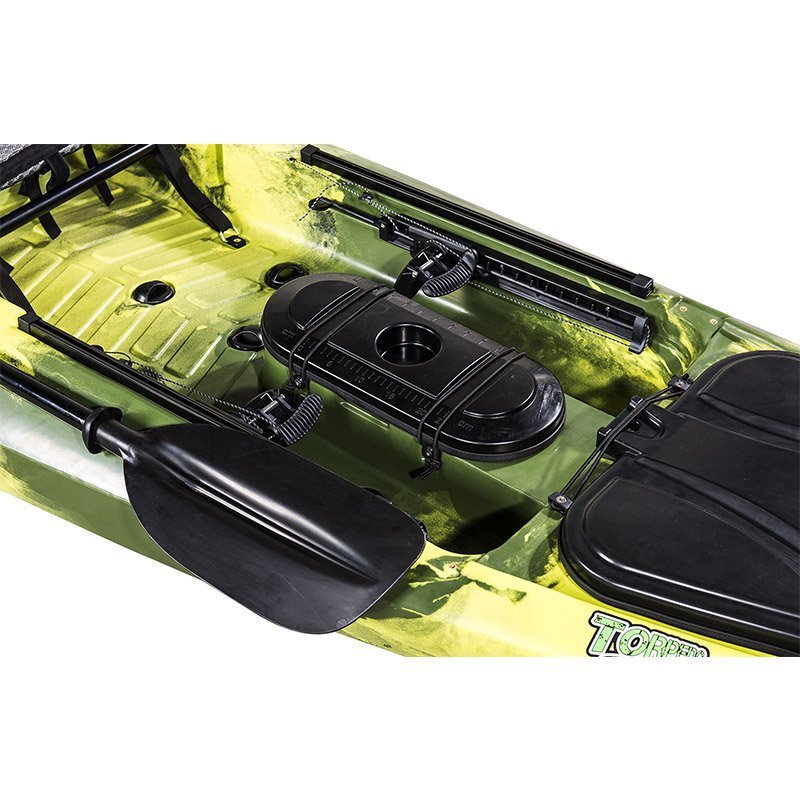 Freak torpedo 13 pro angler fishing kayak moss