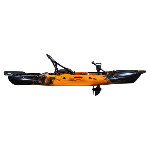Revolve 10 pedal fishing kayak flame