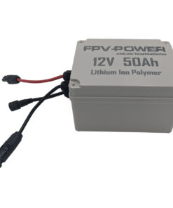 Fpv-power 50ah kayak lithium battery and charger combo