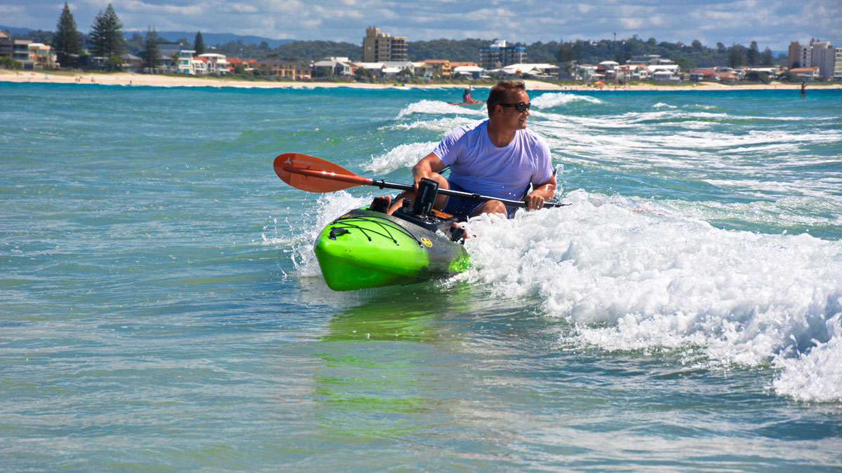 Profish 400 recreational paddle surfing waves | freak sports australia