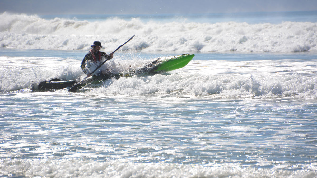 Profish 400 recreational paddle through surf | freak sports australia