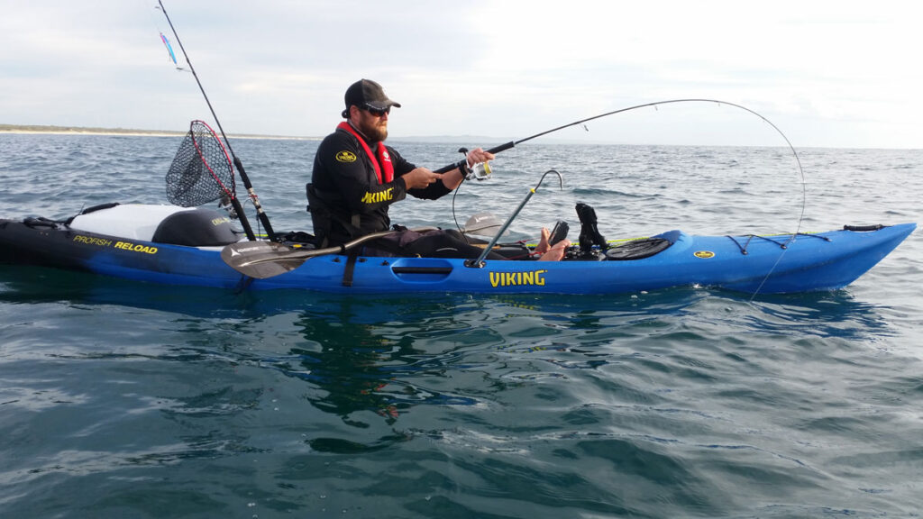 Viking profish reaload offshore fishing kayak cathcing snapper | freak sports australia