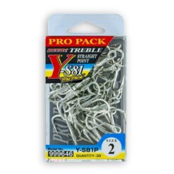 Decoy silver treble hooks y-s81 pro pack