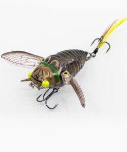 Chasebaits Ripple Cicada Hollow Body Soft Lure Bright Eyes
