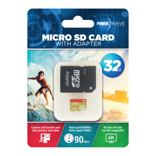 Powerwave 32gb micro sd card + adapter