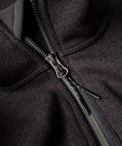 Gill men's knit fleece jacket graphite