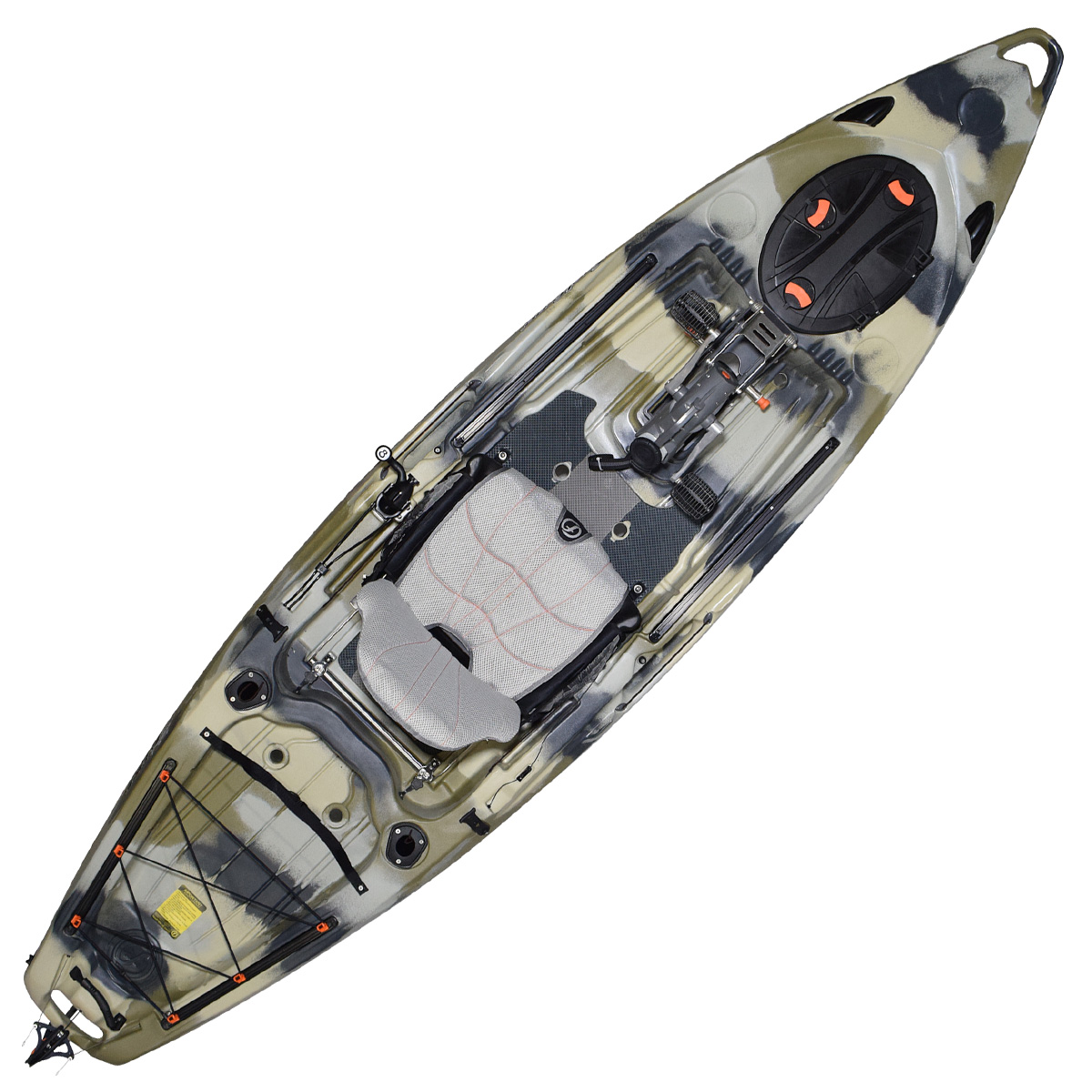 Feelfree Lure 11.5 Overdrive Fishing Kayak Desert Camo