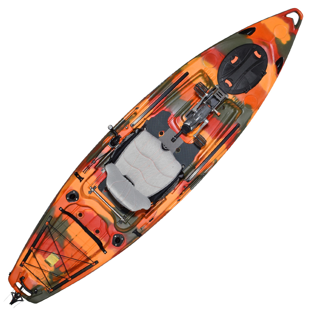 Feelfree Lure 11.5 Overdrive Fishing Kayak Fire Camo
