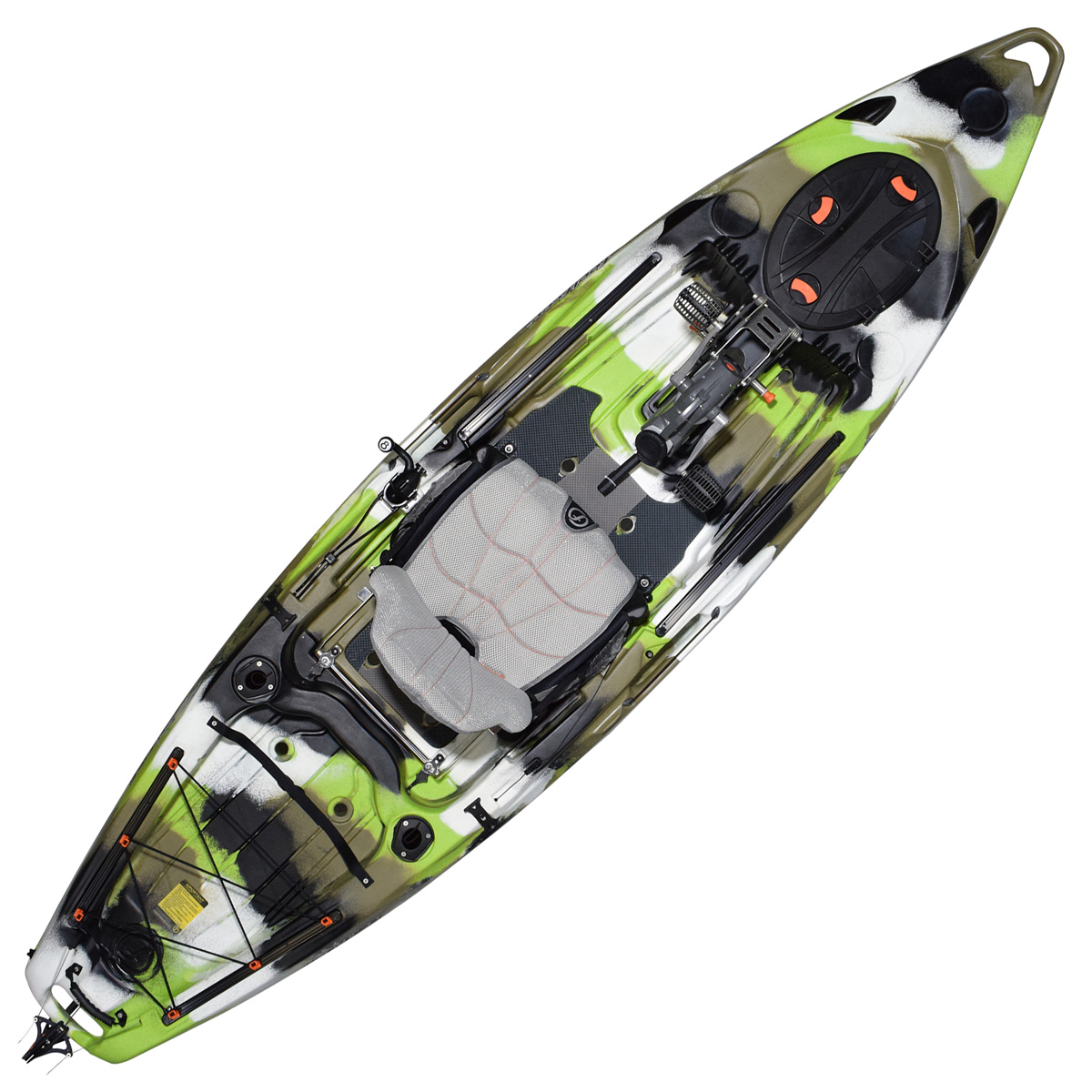 Feelfree Lure 11.5 Overdrive Fishing Kayak Lime Camo