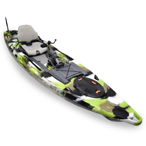Feelfree lure 13. 5 overdrive fishing kayak lime camo