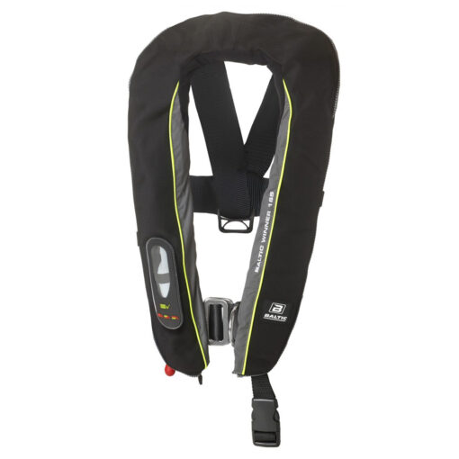 Baltic winner 165 inflatable pfd with harness black/grey