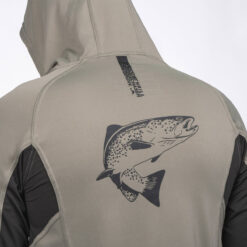 Desolve fish face hoodie greywacke/grey