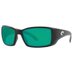 Costa Del Mar Blackfin Polarized Sunglasses Green Mirror