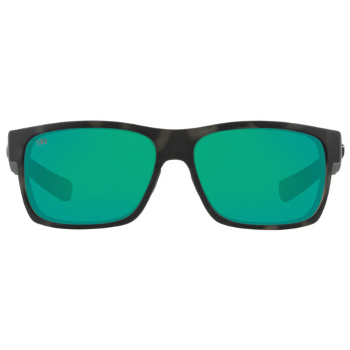 Costa del mar ocearch half moon polarized sunglasses green mirror