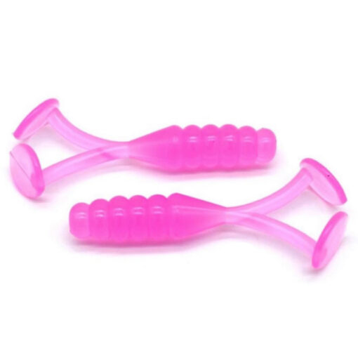 Shanleys creations double paddletail grub 2" sexxee pink