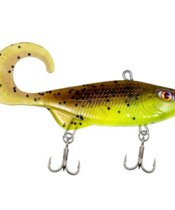 Chasebaits Curly Vibe Lime Tiger
